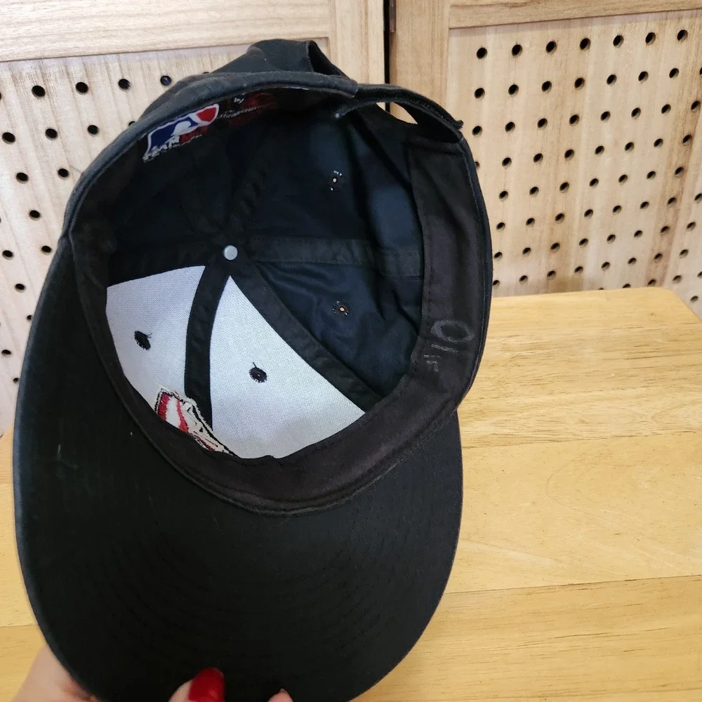Diamondbacks Baseball Hat Team Mlb Youth Black Strap Fit Hook And Loop